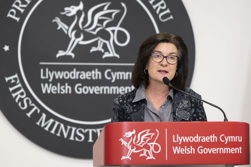 Wales Health Minister Eluned Morgan