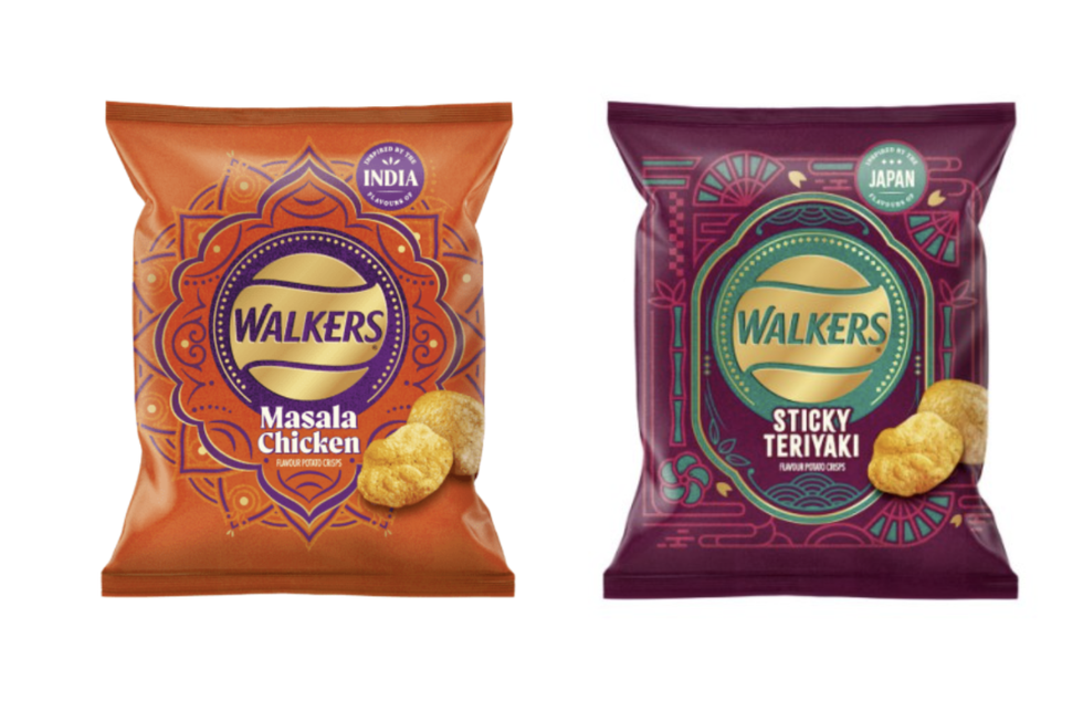 Walkers new flavours