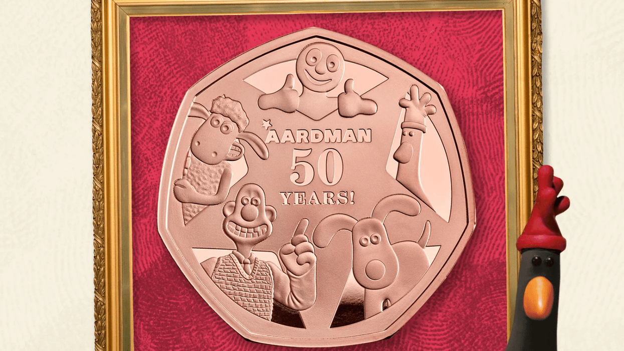 Wallace and Gromit coin