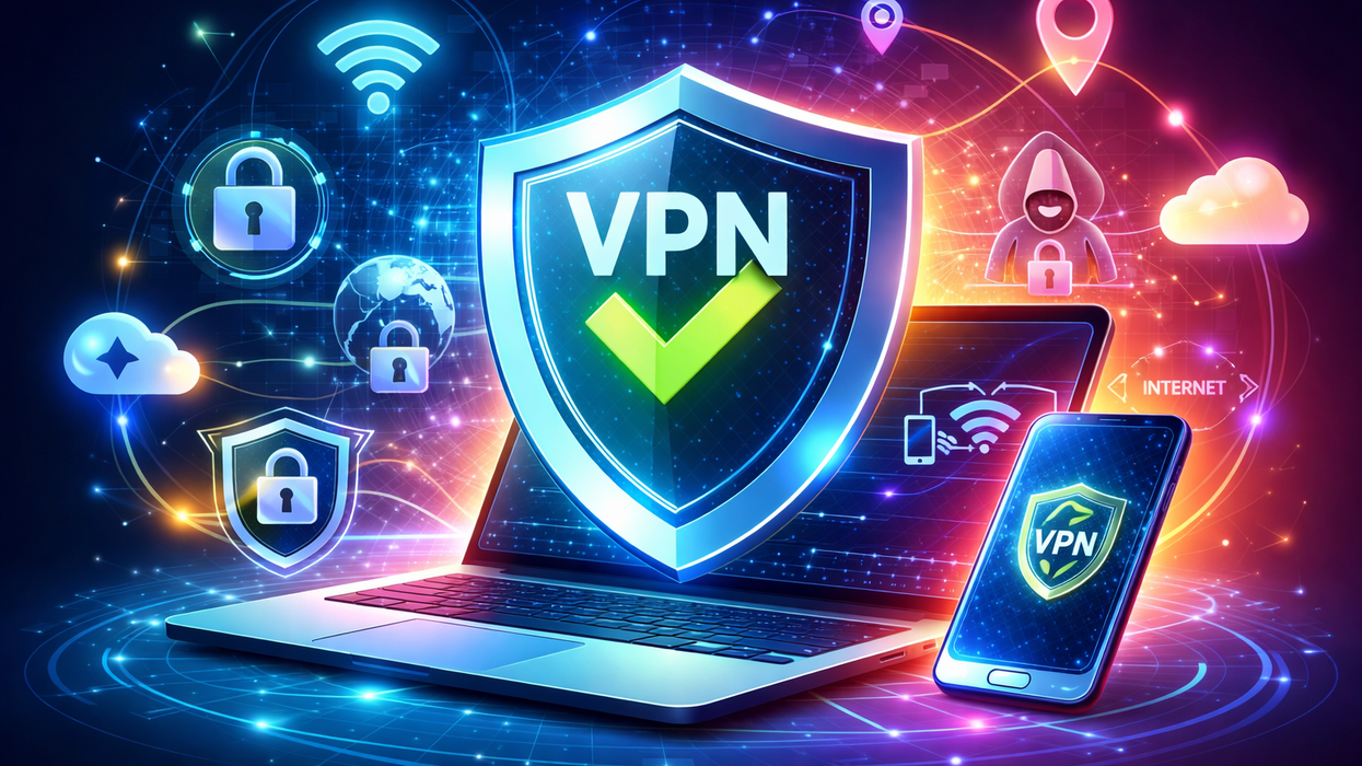 Am I using a VPN? Check if you've enabled a VPN on your device