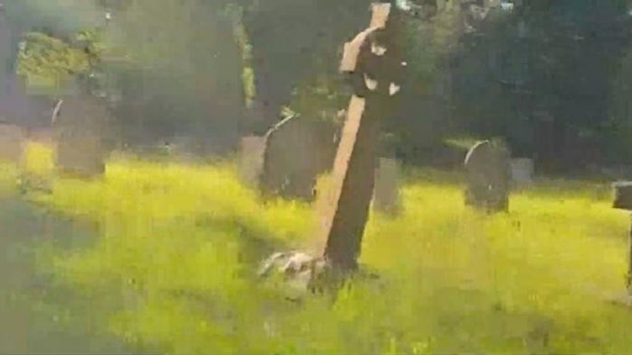 Boy, 4, dies after gravestone falls onto him in cemetery