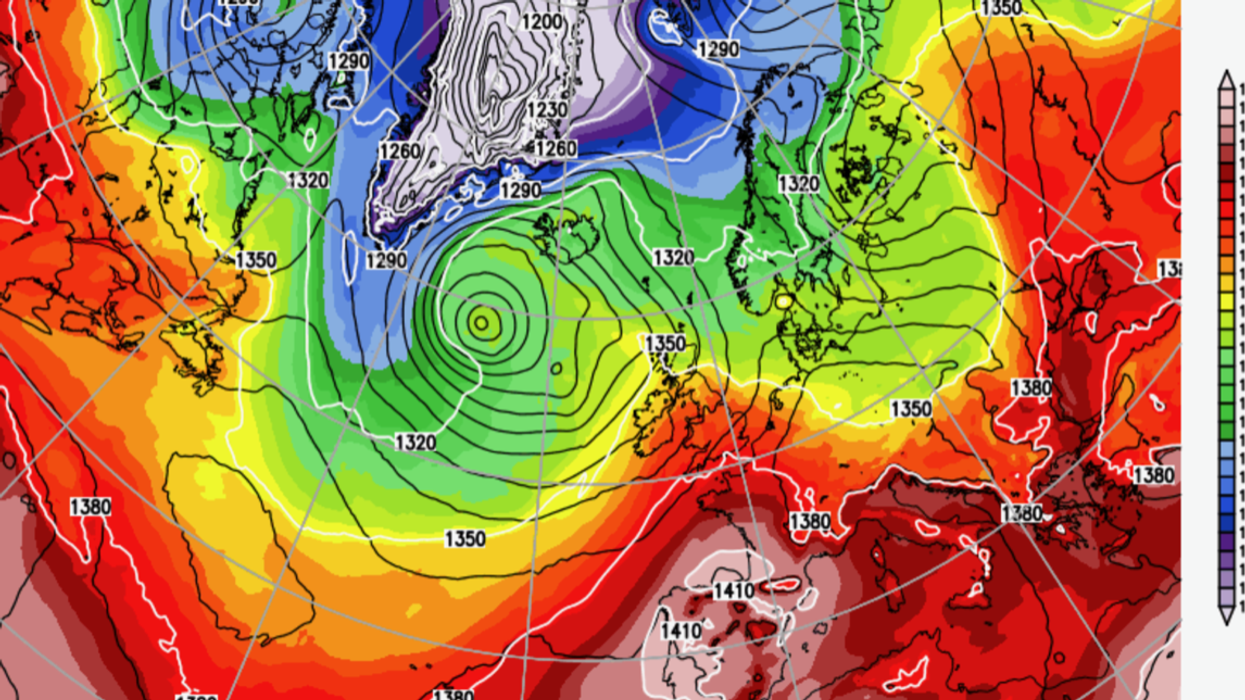 Warm air is to push up from the south