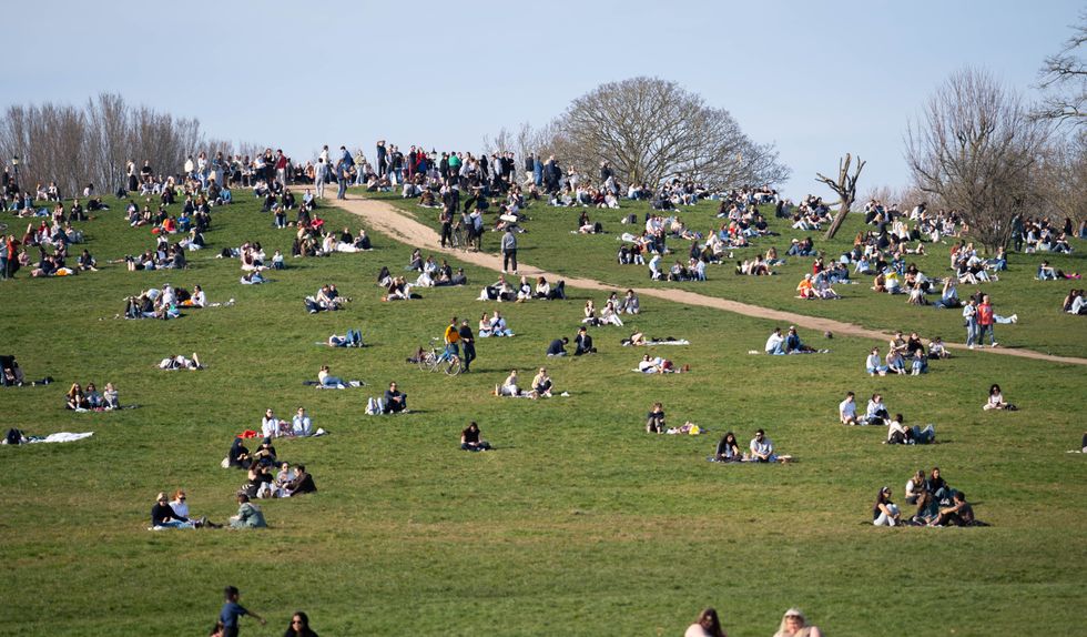 Warm weather Primrose Hill