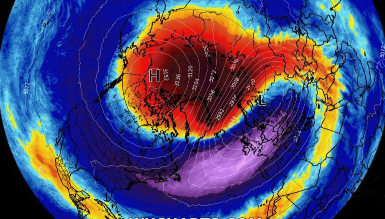 Warming of the Polar stratosphere.