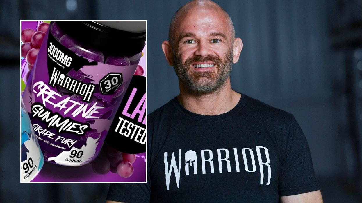 Warrior CEO Kieran Fisher and Warrior creatine gummies