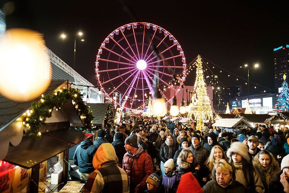 Warsaw Christmas market