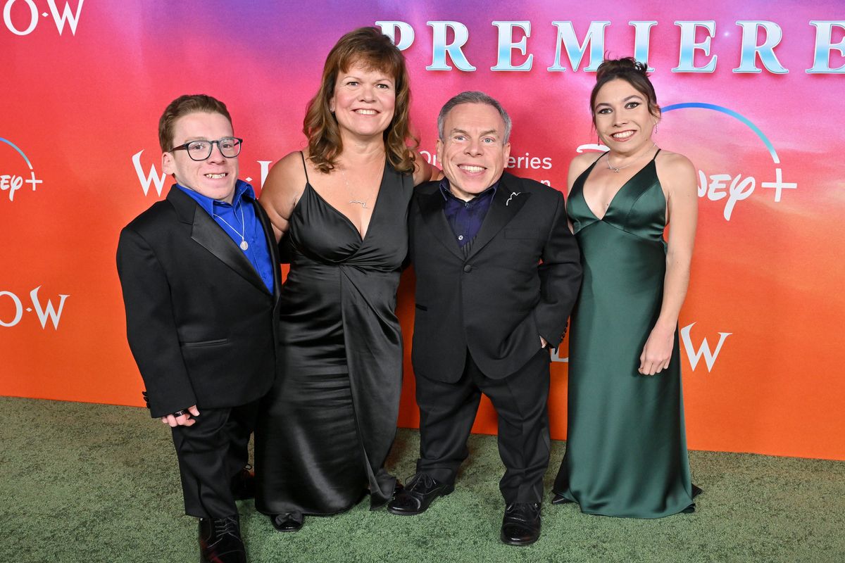 Warwick Davis family