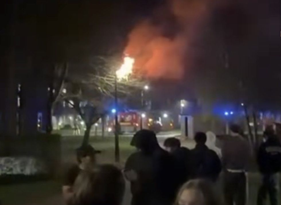 Warwick University fire