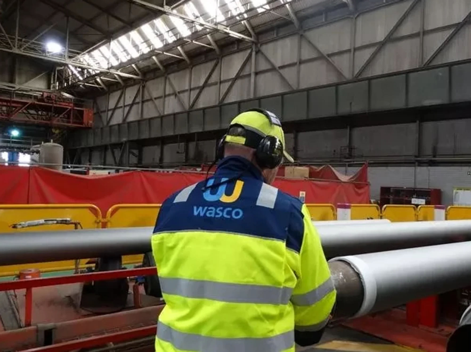 Wasco Coatings factory worker