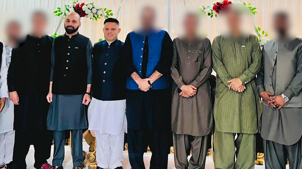 Waseem Zaffar with Kamran Ishtiaq