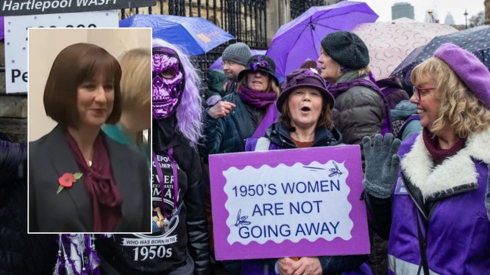 Waspi and Rachel Reeves