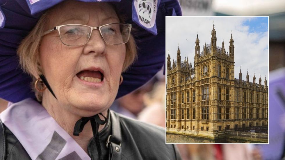 Waspi campaigner and House of Parliament