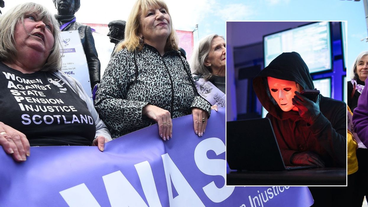 Waspi campaigners and scammer