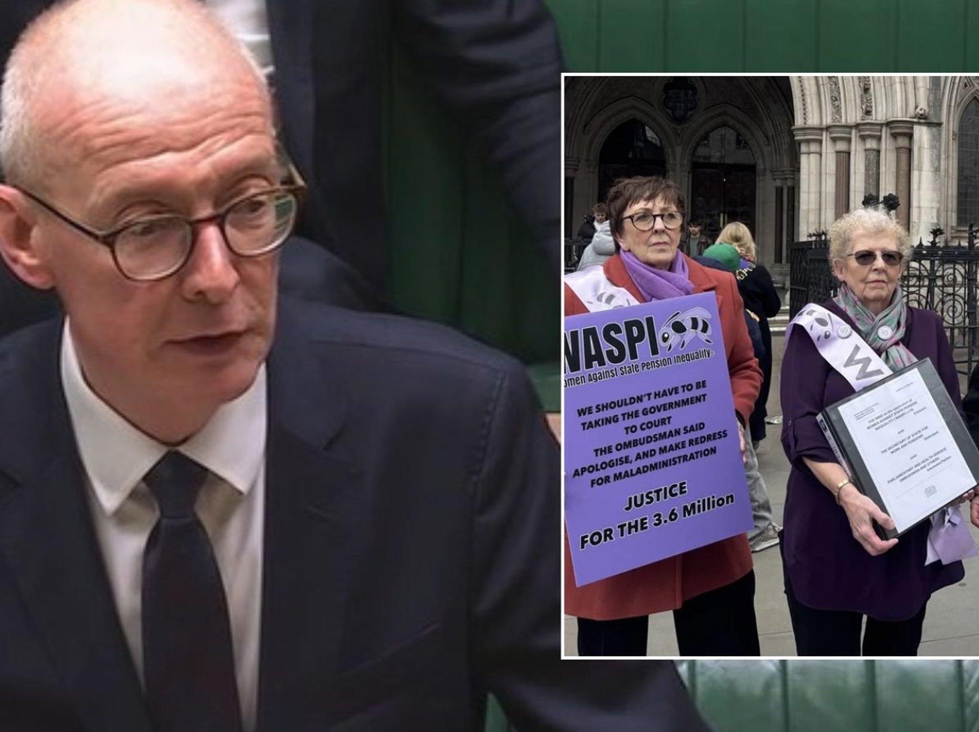 Waspi campaigners