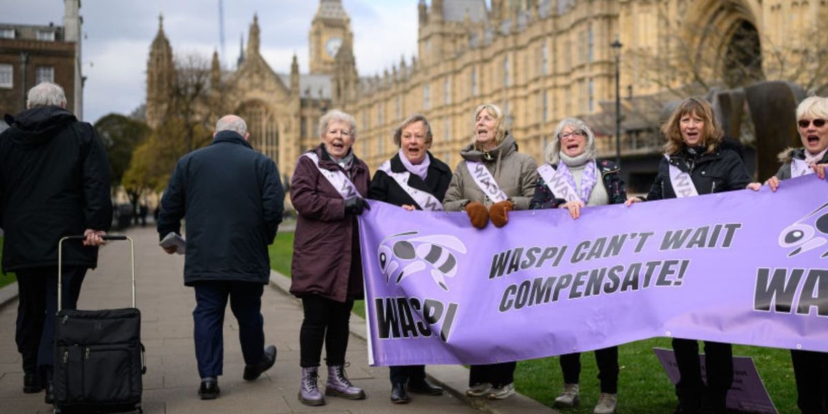 State pension age row heats up as British public back £3k compensation payouts to Waspi women State pension age row heats up as British public back £3k compensation payouts to Waspi women