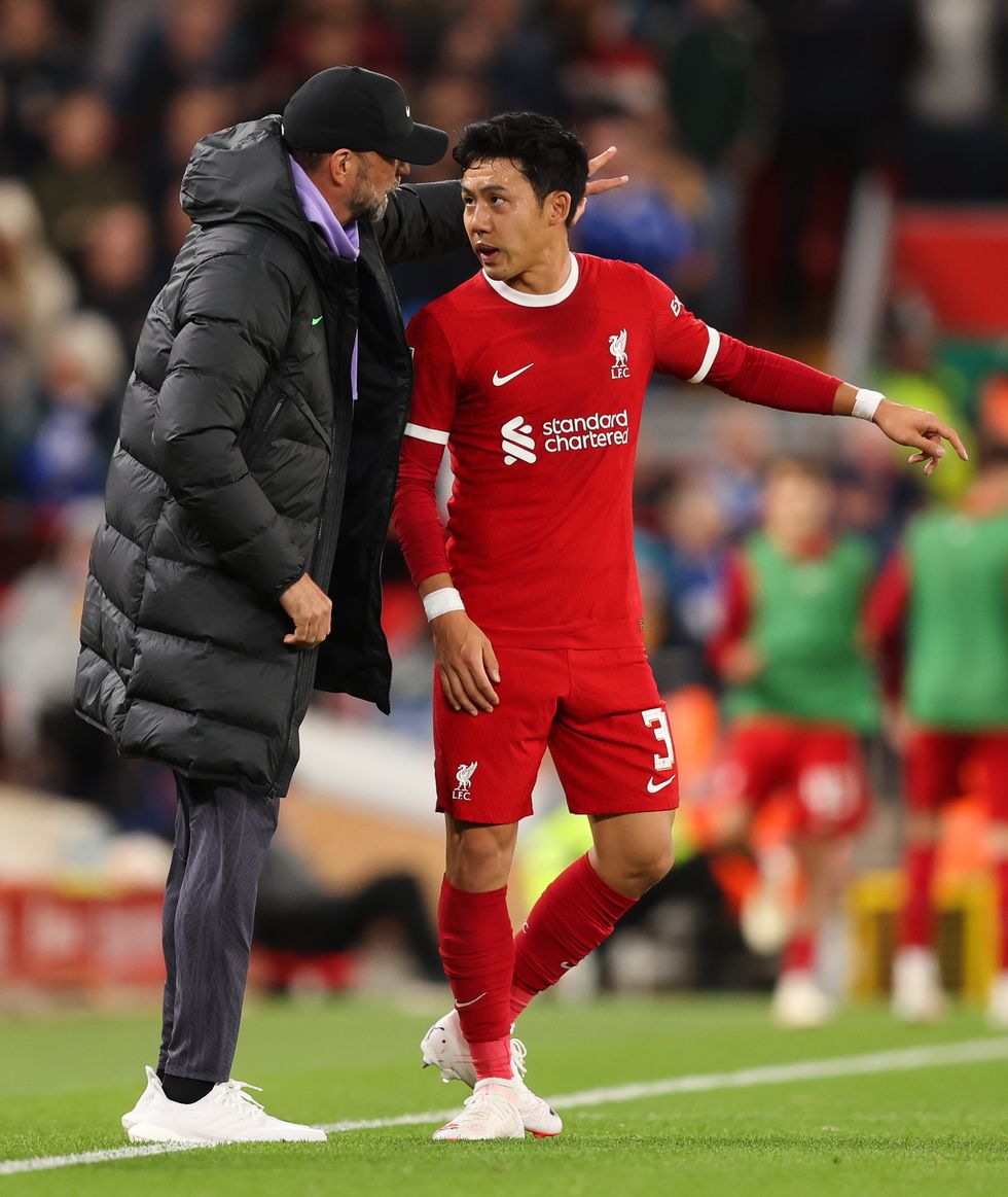 Wataru Endo will also be a big miss for Liverpool