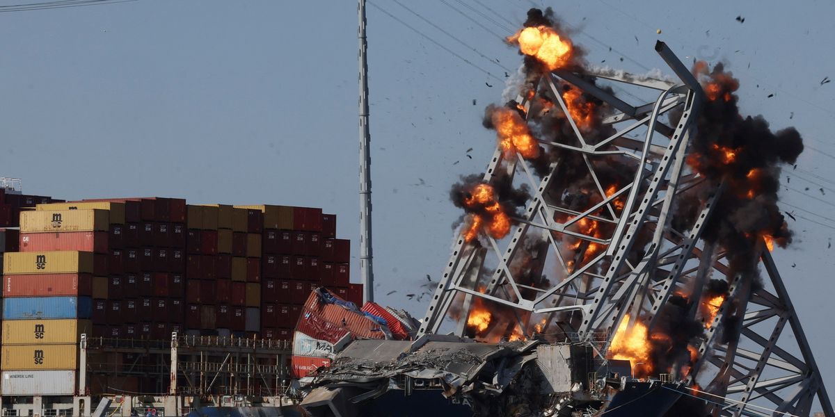 NextImg:Crew trapped on Baltimore ship two months after bridge collapse as 'they don't have visas'