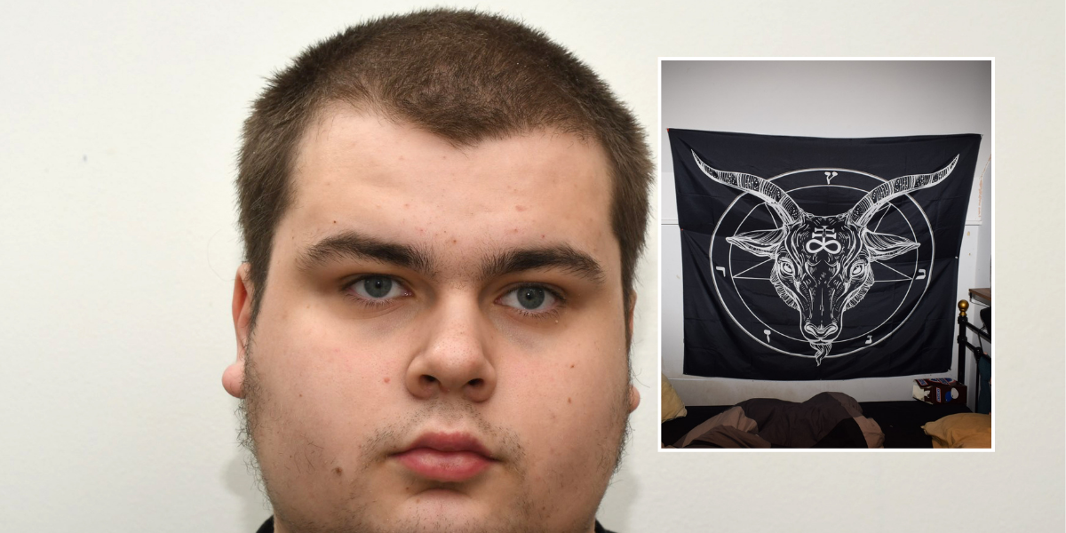 NextImg:Neo-Nazi satanist teenager caught with terrorist material and told a girl to kill herself 'for me' is jailed for six years