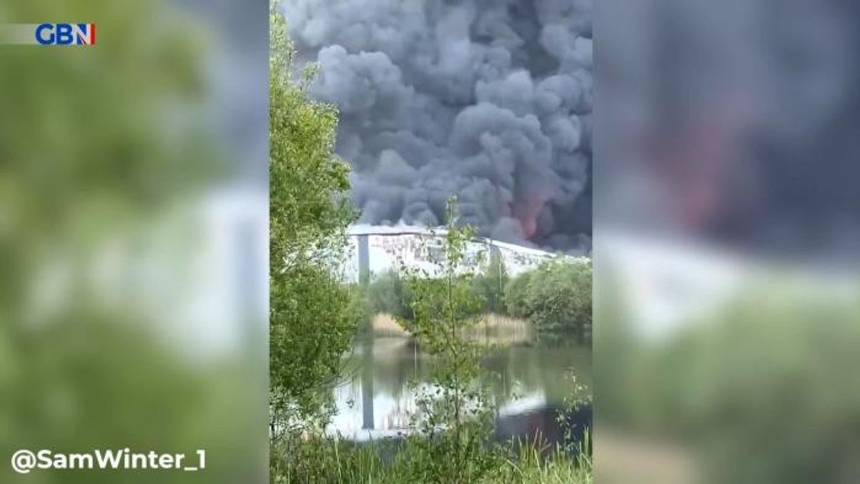 Cannock fire: Huge plumes of smoke engulf sky as firefighters rush to scene and issue urgent evacuation order