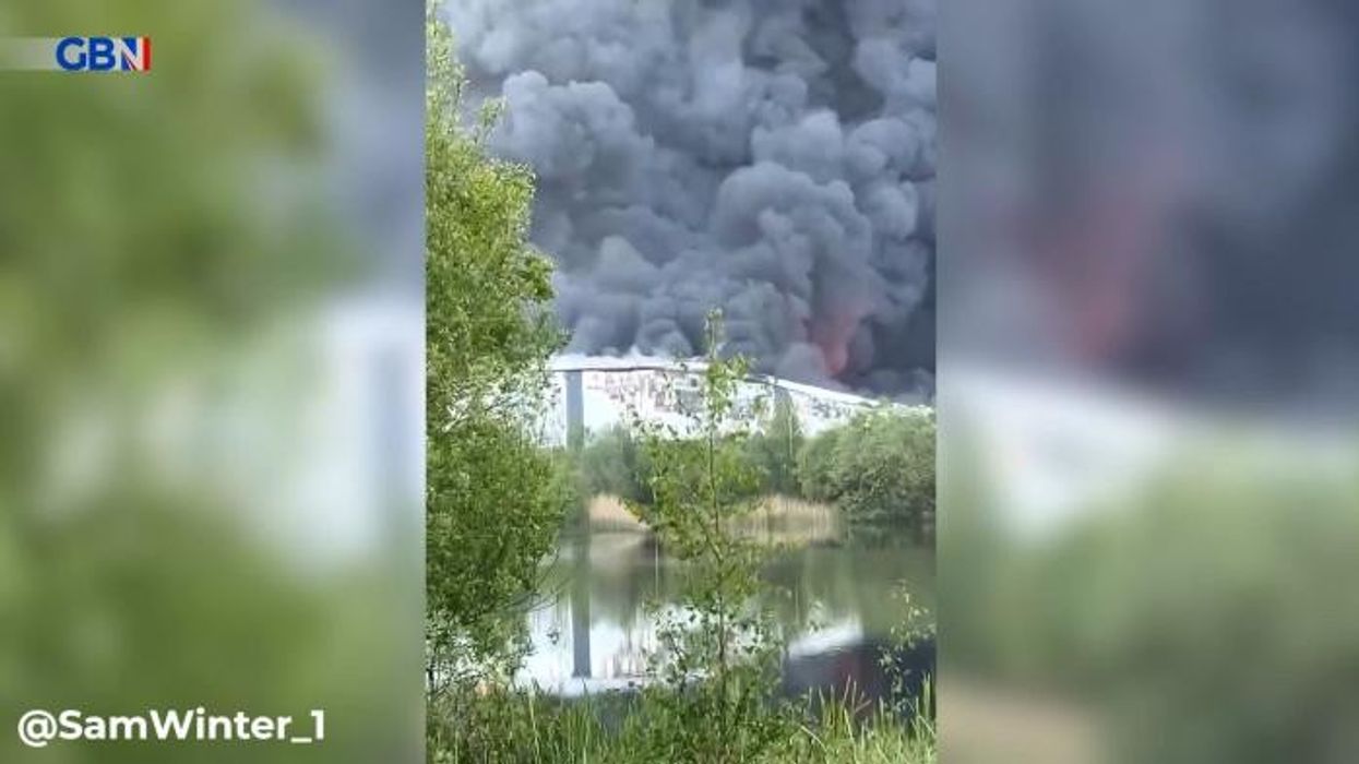 Cannock fire: Huge plumes of smoke engulf sky as firefighters rush to scene and issue urgent evacuation order