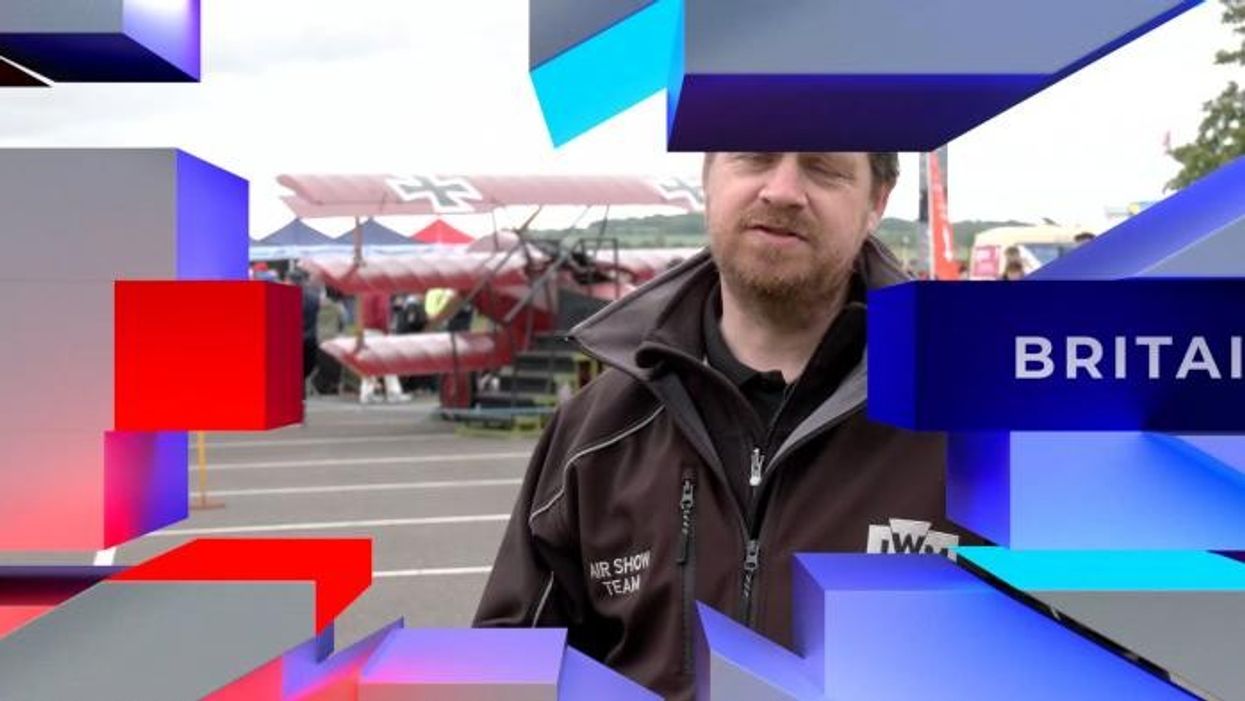 Spitfire tribute at D-Day airshow to pilot who died when his plane crashed