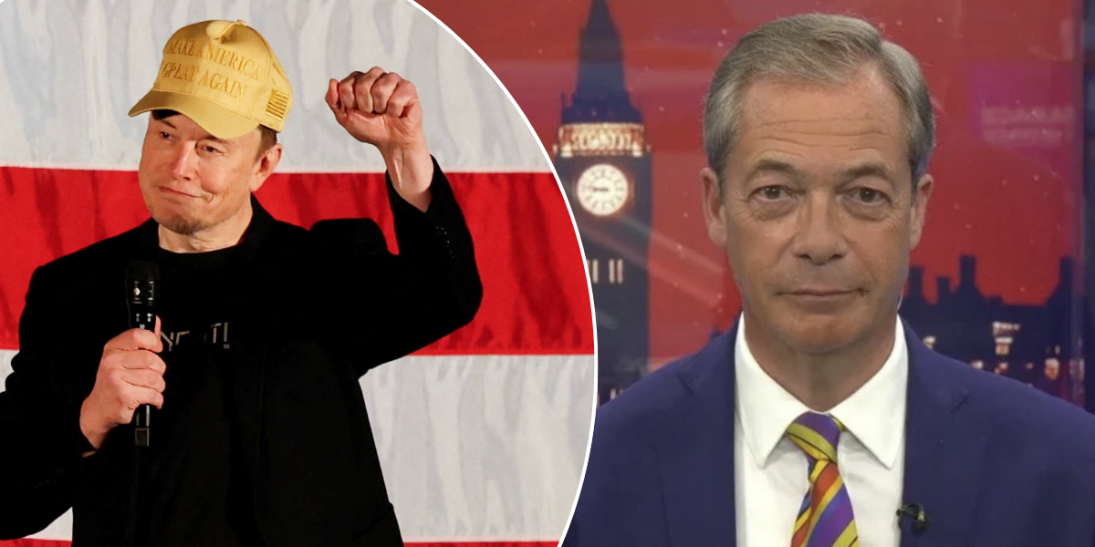NextImg:Elon Musk hails GB News viewing figures as the People's Channel beats the BBC and Sky during Farage
