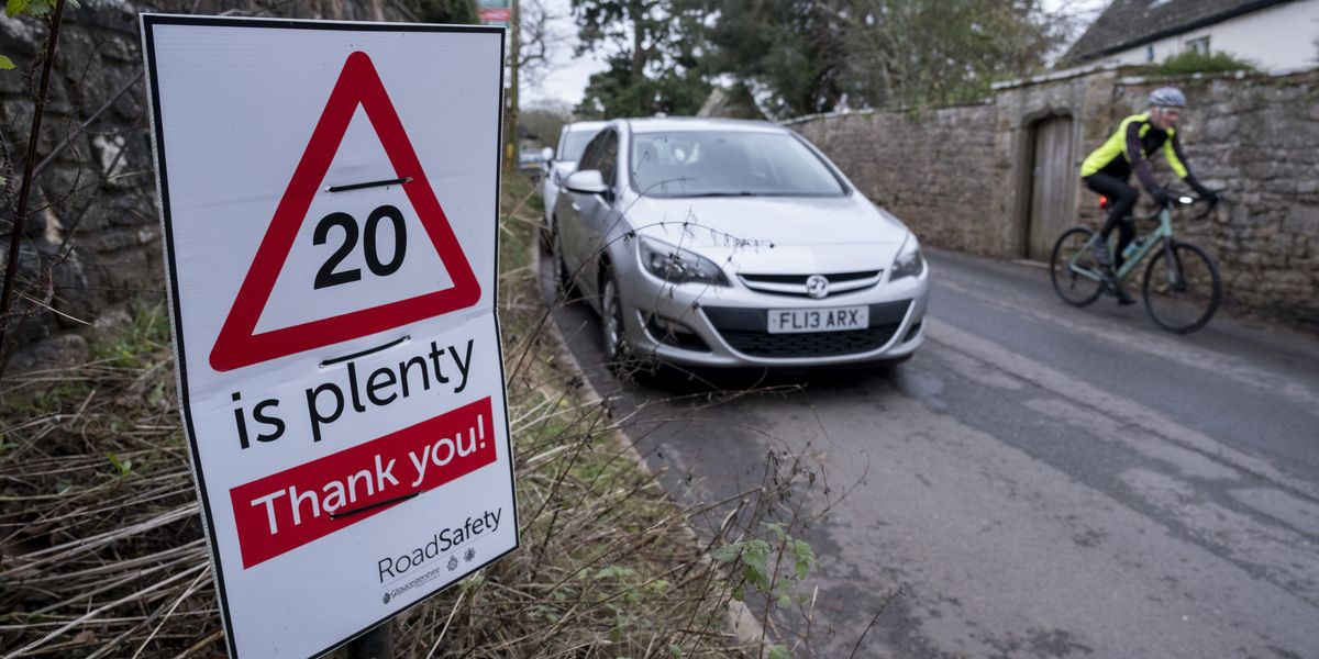 NextImg:20mph speed limits see drivers slapped with 1,150 fines in April as Tories vow to scrap 'ridiculous law'