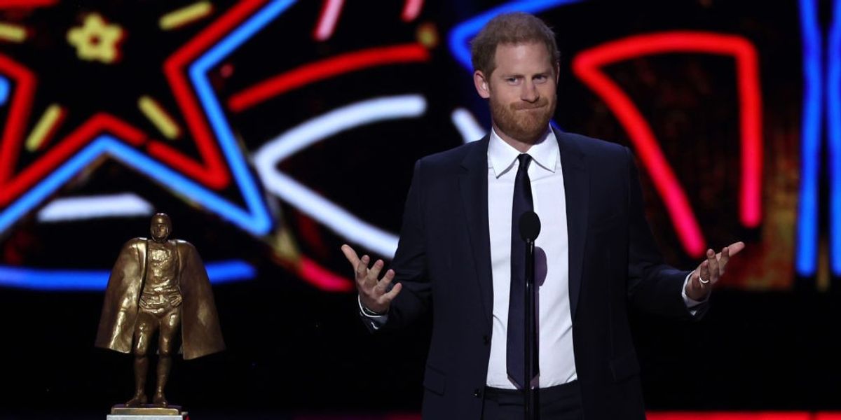 NextImg:Prince Harry shuns King and Royal Family in joke-filled first speech since whistlestop visit to UK