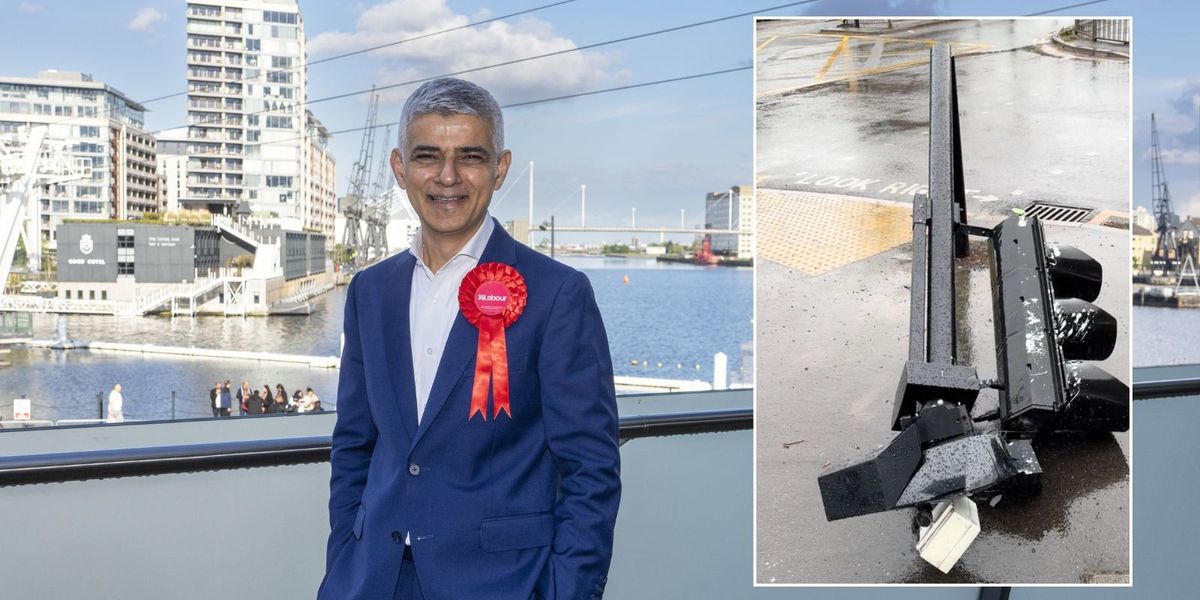 NextImg:Anti-Ulez vigilantes go on rampage and take out cameras in protest at Sadiq Khan's re-election