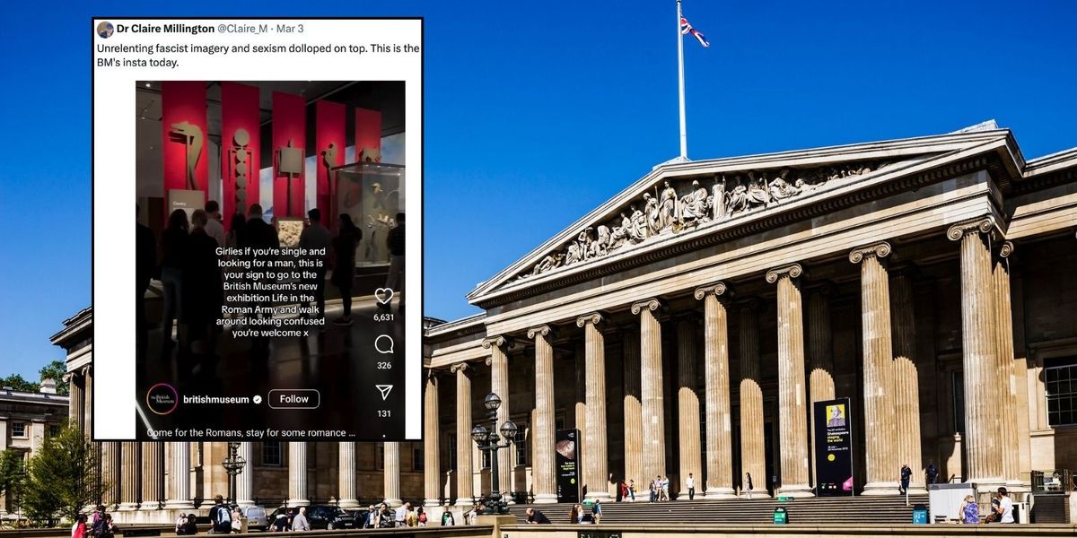 NextImg:Woke academic blasts British Museum for promoting 'unrelenting fascist imagery' with new exhibit