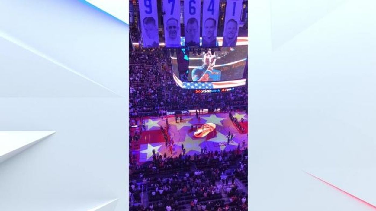 Watch as Canadians BOO the US national anthem: 'This is unheard of!'