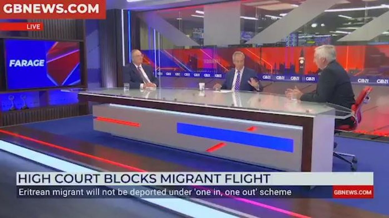 Nigel Farage hits back at former Defence Secretary in fiery flag clash: 'What's wrong with being English?!'