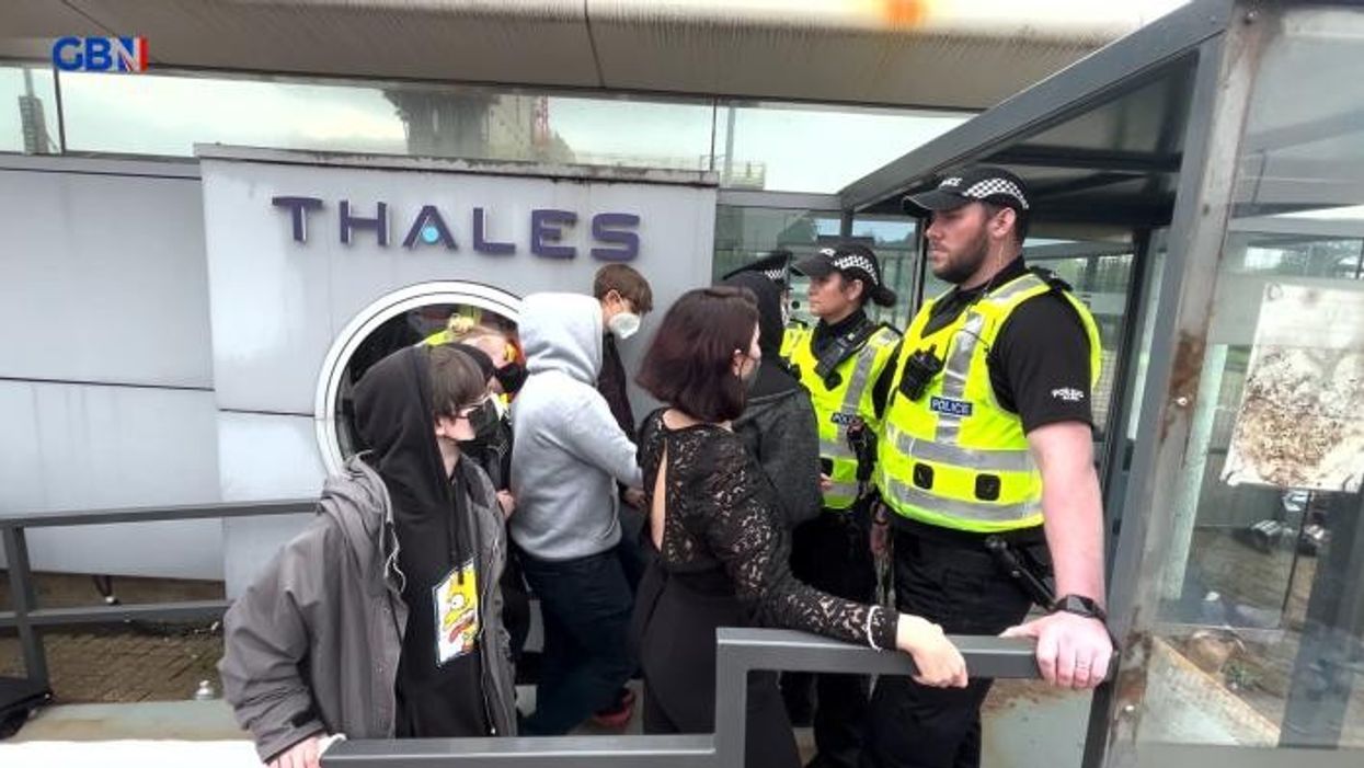 Palestine protests erupt across Britain: Police clash with activists in day of CHAOS on anniversary of Israeli independence