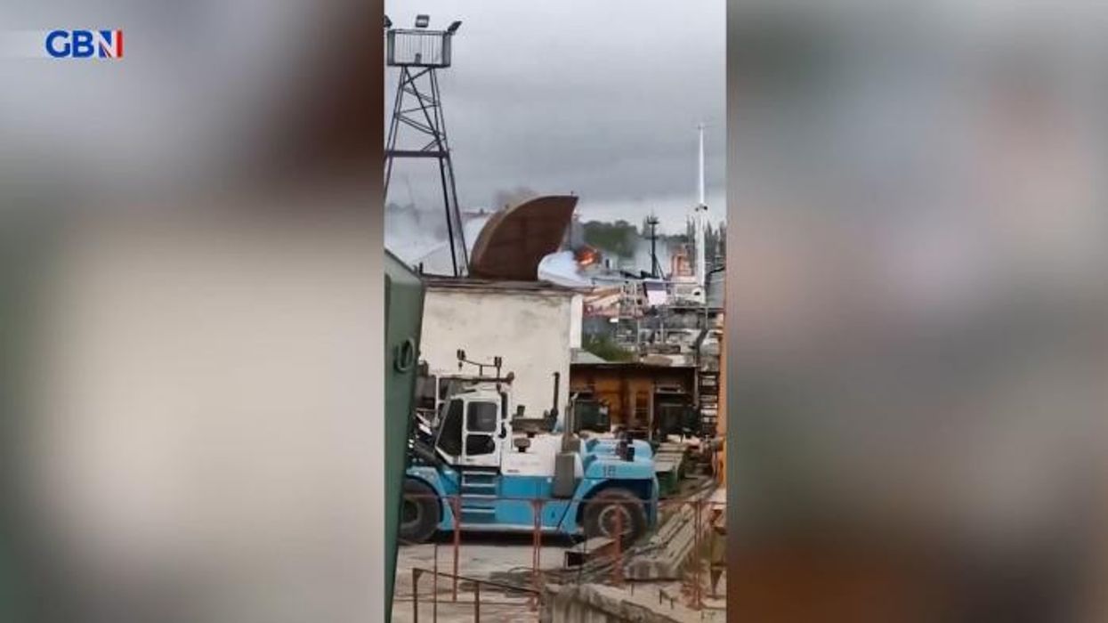 Humiliation for Putin after Ukraine strikes prized Russian warship which survived both World Wars