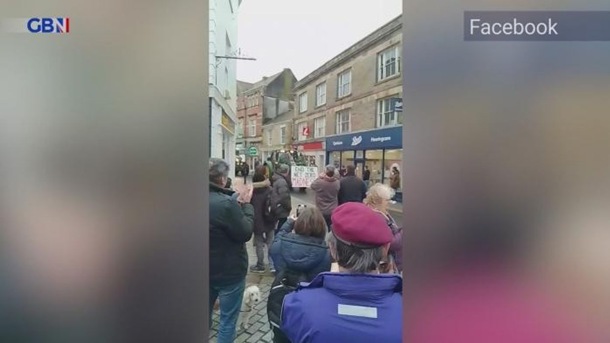 Farmers RAGE against net zero as furious protest held over 'extreme environmental policies'