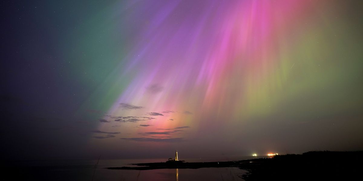 NextImg:Northern Lights could be visible in Britain AGAIN this weekend after last week's stunning display
