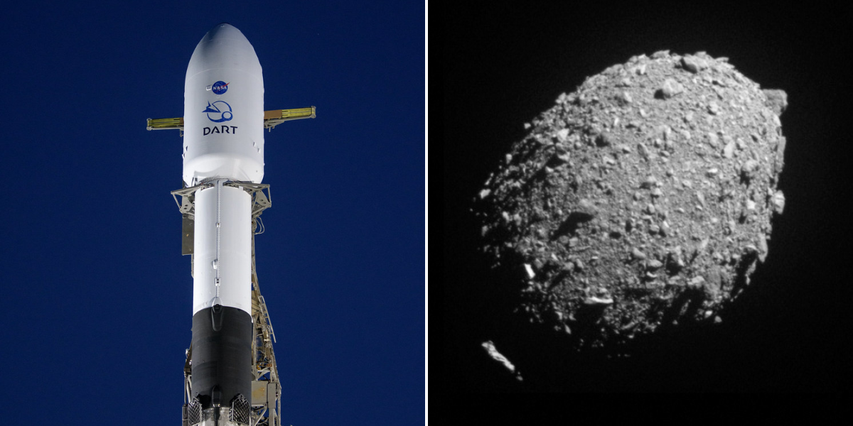 NextImg:Asteroid smashed into shape of a WATERMELON after Nasa deliberately crashed spaceship