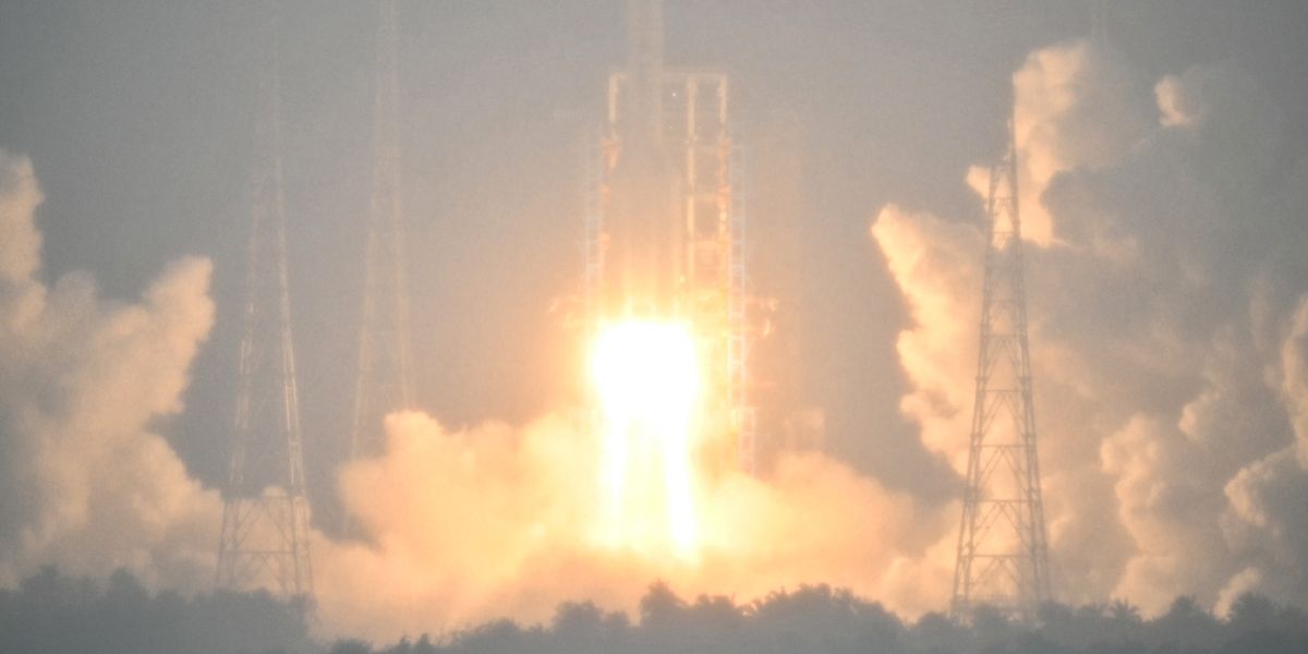 NextImg:China launches rocket to far side of moon to collect samples in world first
