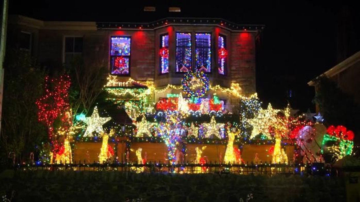 Ayrshire family opens its doors to home boasting 37 Christmas trees, 80,000 lights and 8 miles of tinsel