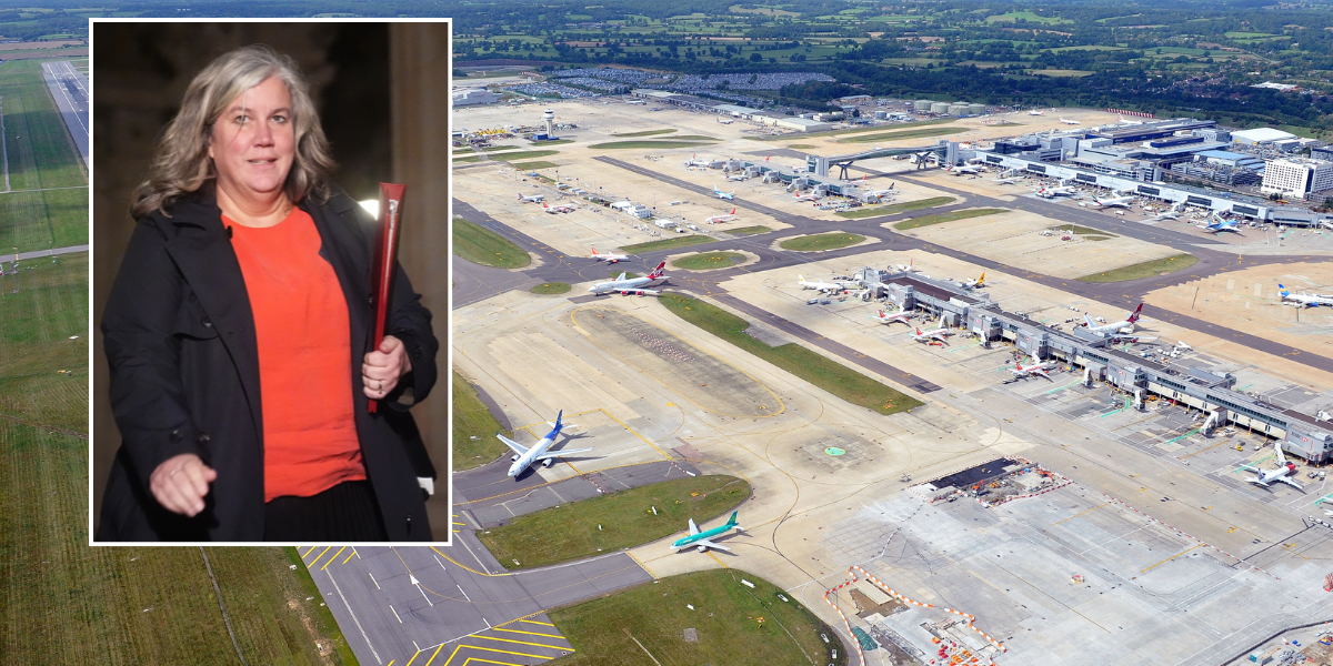 NextImg:Transport Secretary set to approve 'emergency' Gatwick runway as she insists she's not a 'flight-shaming eco-warrior'