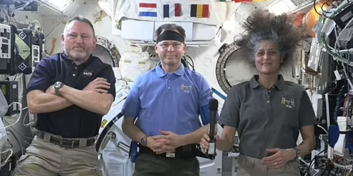 NextImg:Nasa astronauts left in space for 9 months name and shame who's to blame for leaving them stranded