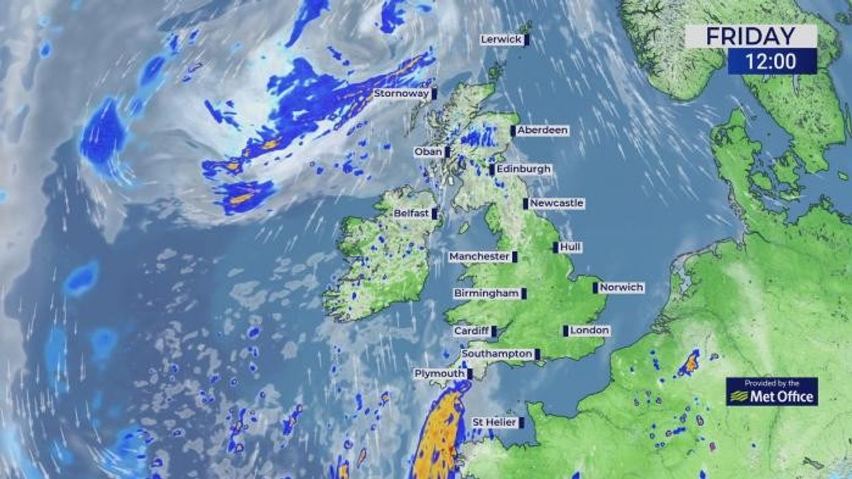 Met Office upgrades thunderstorm alert from yellow to AMBER as forecaster warns of 'large hail and strong winds'