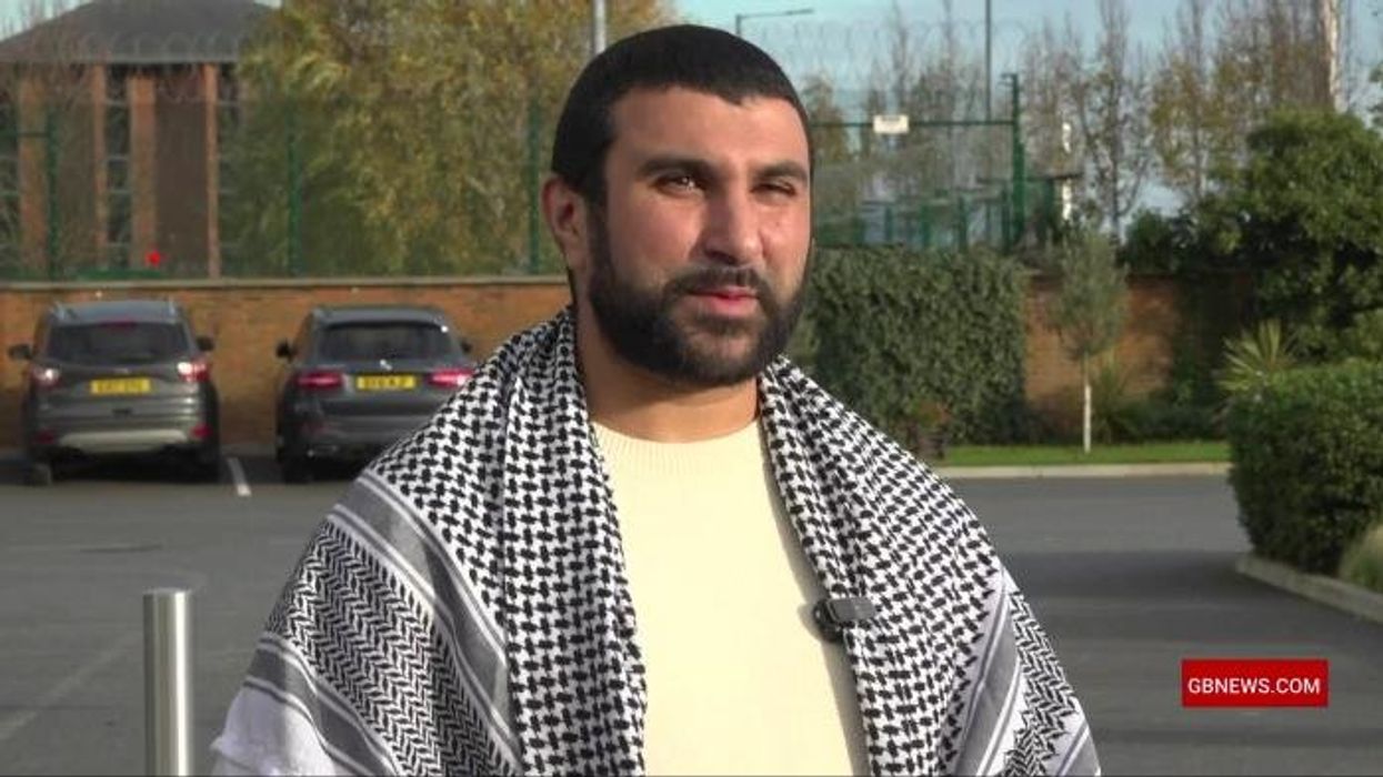 Freed British journalist rejoices over return to British soil after detention as he vows 'extremism will never win'