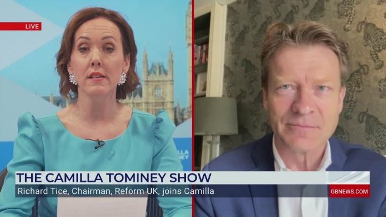 Richard Tice in heated clash with Camilla Tominey over Reform candidates: ‘That seems contradictory!’