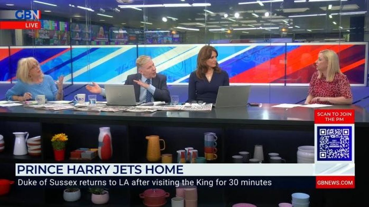 Prince Harry flew back to US ‘cheerful’ following whistle-stop sit-down with King Charles