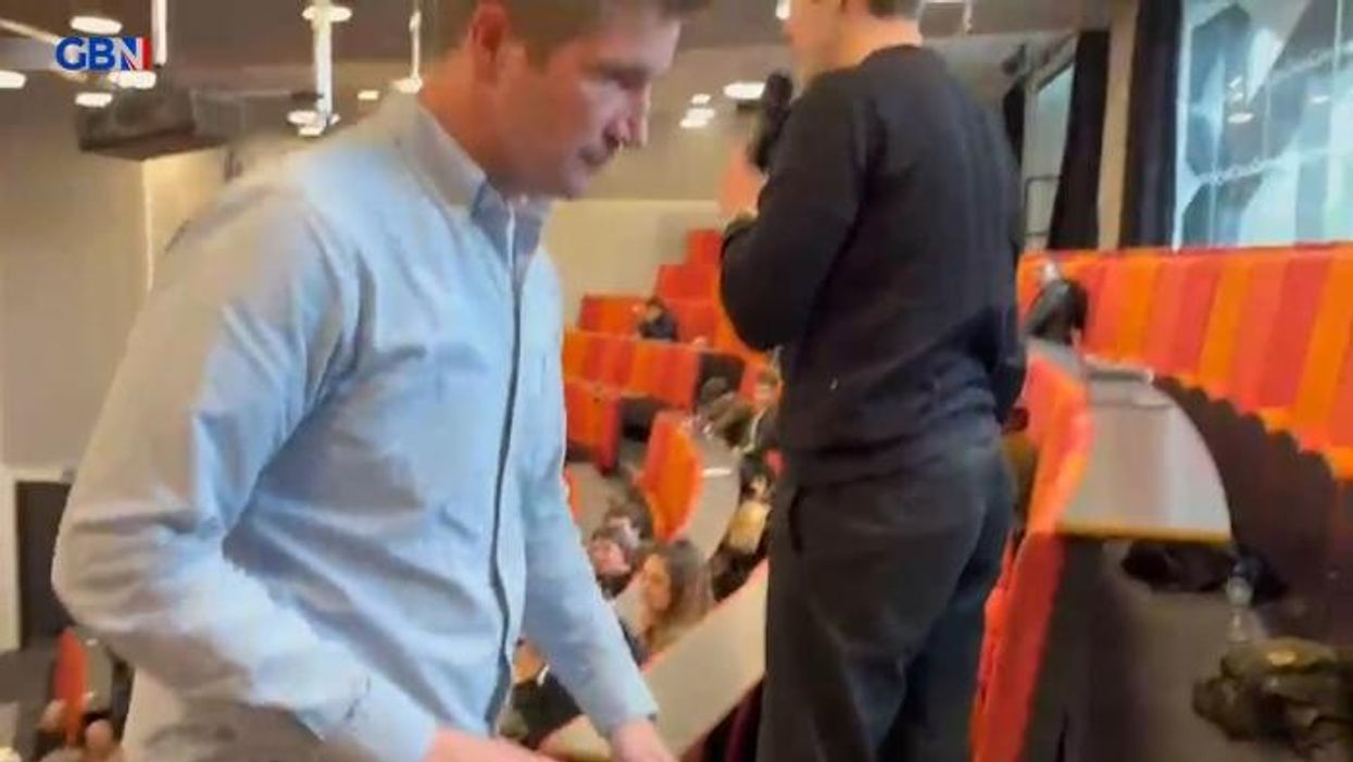 Inside the far-left media event campaigning against GB News... before we gatecrashed it