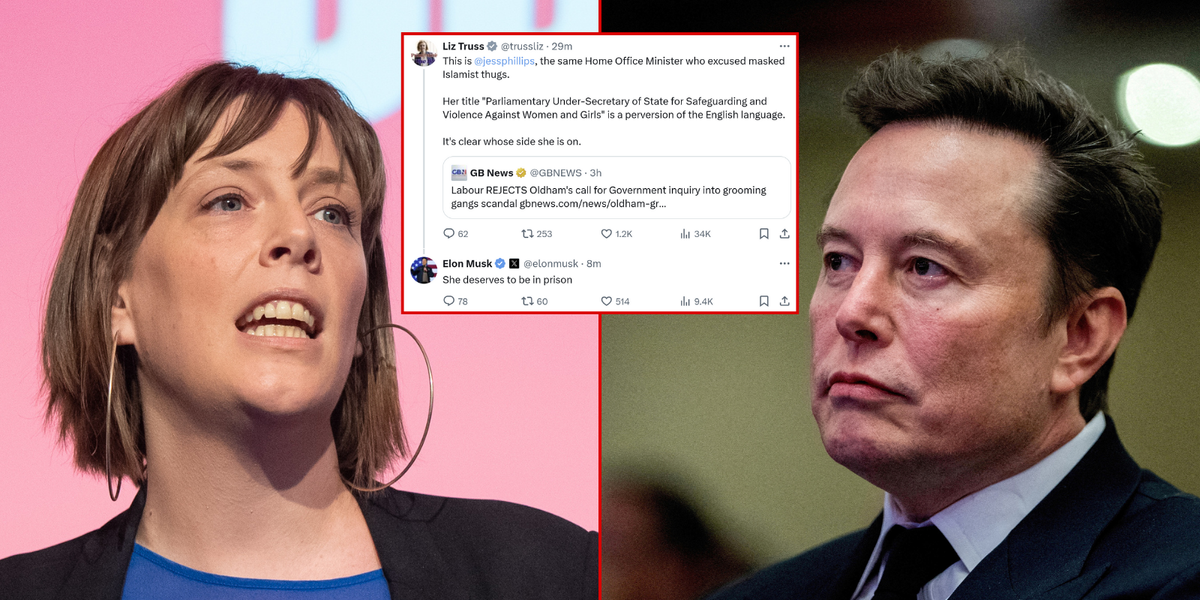 NextImg:Elon Musk wades into explosive grooming gangs row after GB News exclusive