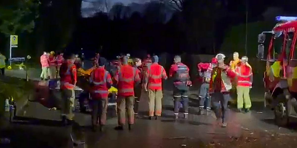 NextImg:'Asylum hotel' evacuated as boats dispatched to rescue migrants stranded in severe flooding