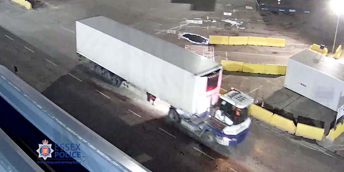 NextImg:Lorry driver hid migrants including eight children in used tyres while trying to smuggle them into Britain