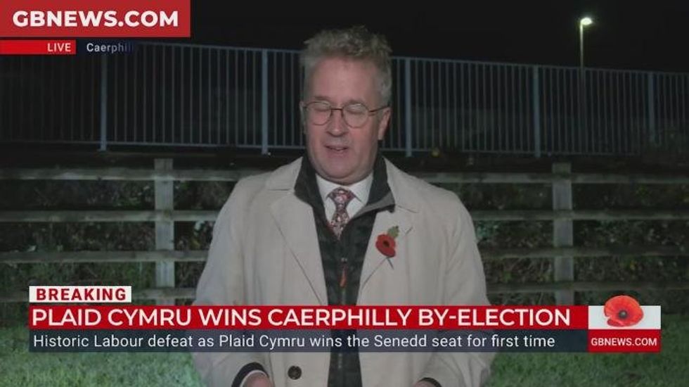 Labour ousted in Caerphilly by-election as 107-year grip on 'safe' seat is smashed